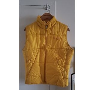 Vintage Tommy Fall Puffer Puffy Down Quilted Vest Jacket Coat Golf Tennis